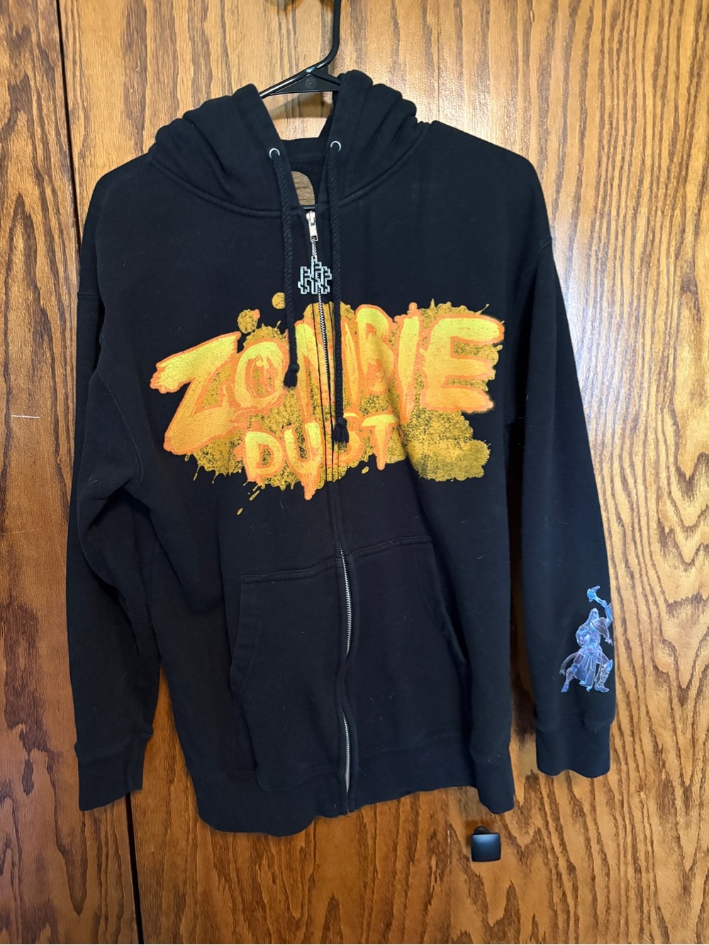 Zombie Dust Graphic Black Hoodie